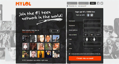 Desktop Screenshot of mylol.com